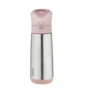 BBox Gourde Isotherme à Paille 500ml – Blush Crush