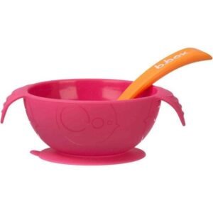 Bbox Silicone First Feeding Set - Strawberry Shake