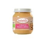 Babybio Confit Pêche et Pomme Bio 4mois+