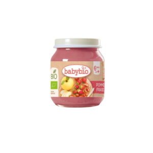 Babybio Confit Pomme Fraise Bio 6mois+