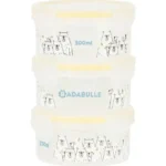 Badabulle 3 Pots De Conservation Maxi Box 300ml