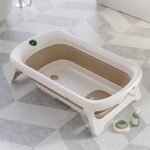 Baignoire pliable avec thermomètre digital - White Bronze