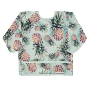 Twistshake Bavoir à manches longues Ananas