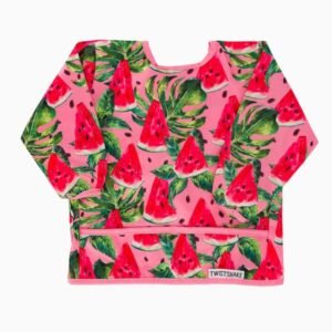 Twistshake Bavoir à manches longues Pastèque