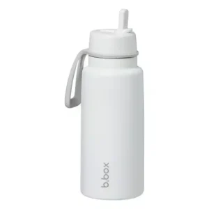 BBox Gourde Isotherme à Couvercle Rabattable 1L - White Out
