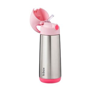 BBox Gourde isotherme à paille 500ml - Flamingo