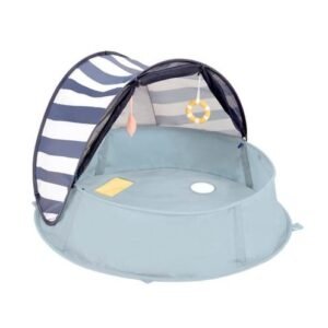 Achetez Babymoov Parc de jeux et piscine Nid 3 en 1 anti-UV - Aquani Marinière au meilleur prix sur Bebemaman.ma ! Livraison rapide en 24h partout au Maroc. Paiement sécurisé à la livraison.