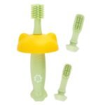 Badabulle Brosse à dents évolutive en silicone 3 en 1