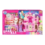 Bella Sparkle Maison de Jeu avec Poupée et Accessoires - Princess Castle