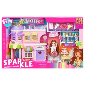 Bella Sparkle Maison de Jeu avec Poupée et Accessoires - Shopping