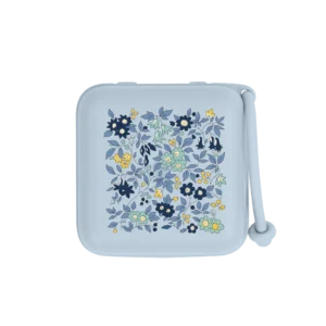 Bibs Boite à sucettes - Eloise Chamomile Lawn Baby Blue