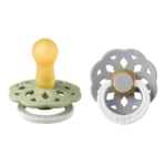 Bibs Lot de 2 Sucettes Boheme Sage / Cloud Glow 0-6 mois