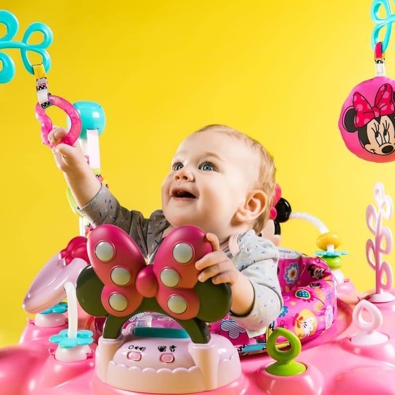 Disney Baby Minnie Aire d’Éveil Jumper avec Sons et Lumières – Image 4