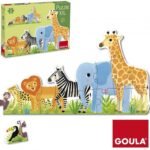 Goula Puzzle XXL Découverte des Animaux de la Jungle