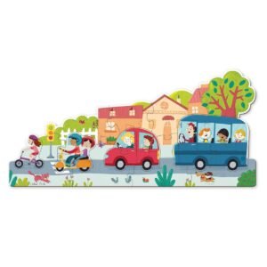 Goula Puzzle XXL Découverte des Véhicules