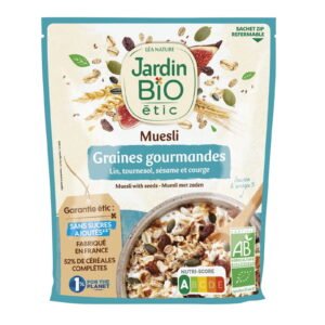 Jardin Bio Muesli aux Graines Gourmandes 375g