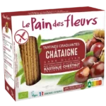 Le Pain des fleurs Tartines Craquantes Bio à la Châtaigne
