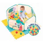 Ludi Aire de jeu à balles + Tapis de jeu