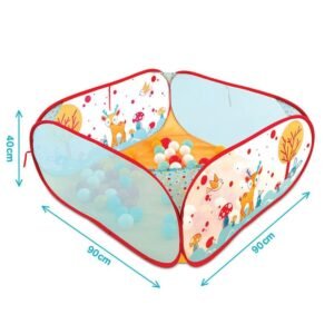 Ludi Aire d'éveil Pop Up Lapin avec 45 balles 6m+