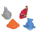 Ludi Lot de 4 Aspergeurs Poissons