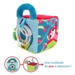 Ludi Cube d’éveil en tissu « Jungle »