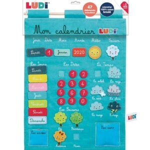Ludi Mon Calendrier Basic - Bleu