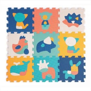 Ludi Tapis Mousse animaux 9pcs
