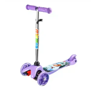 Micmax Trottinette avec lumière dès 3ans Violet - Princesse Sofia