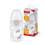 Nuk Biberon first choice+ Température control 150ml 0-6mois Gris