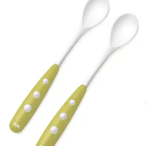 Nuk Cuillères Petits pots Vert 6m+