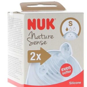 Nuk Nature Sense 2 Tétines en silicone - S