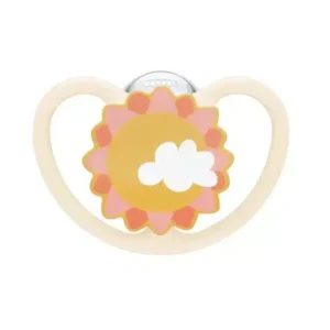 Nuk Sucette Space Silicone Soleil 6-18mois