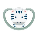 Nuk Sucette Space Silicone Zèbre 6-18mois