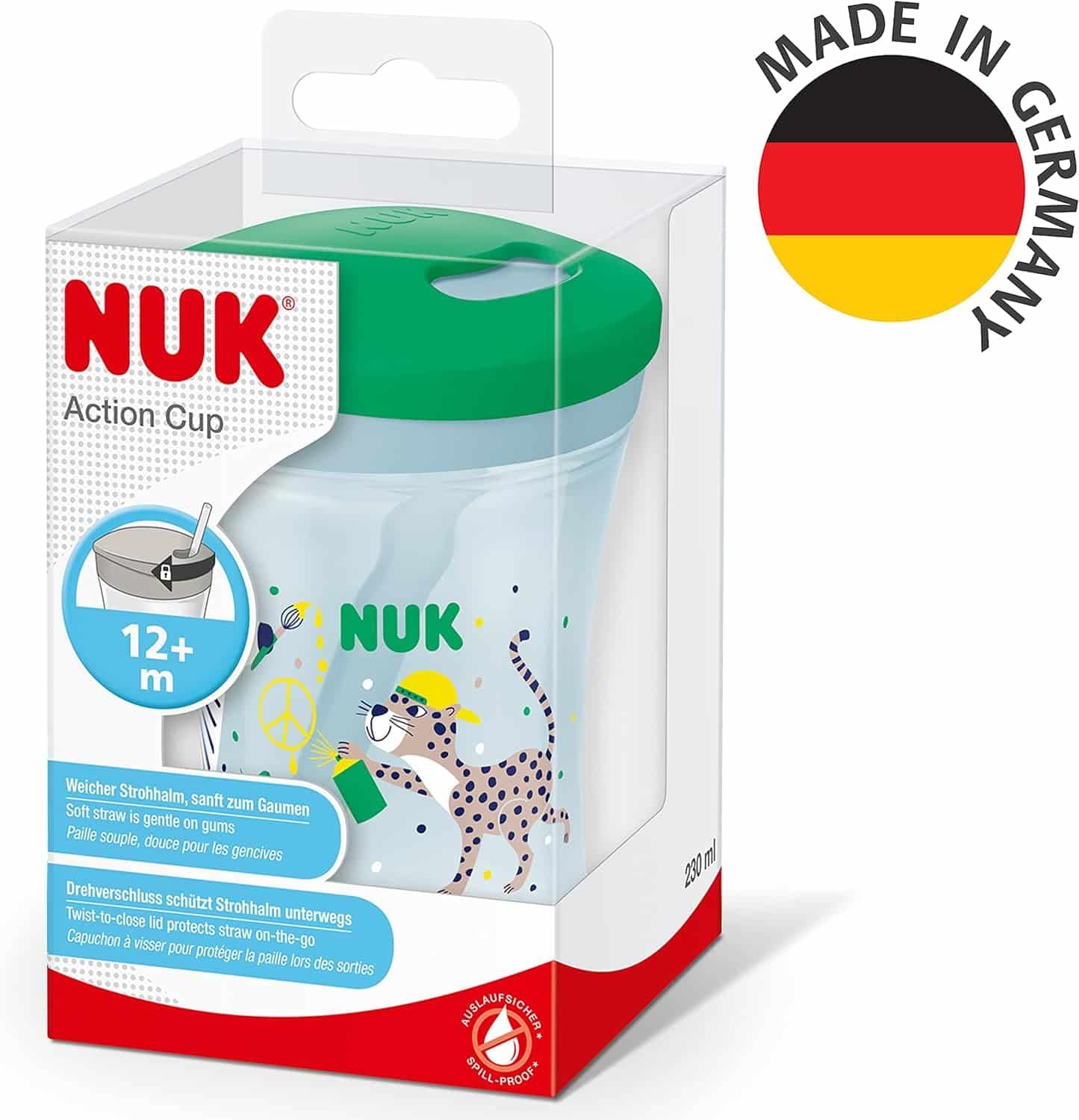 Nuk Tasse Action Cup Vert 12 mois+ – Image 5