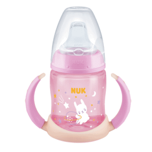 Nuk Tasse d’apprentissage First Choice Night 150ml Rose 6-18mois