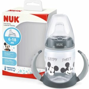 Nuk Tasse d'apprentissage Mickey 6-18mois 150ml Gris