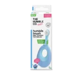 The Humble Co - Brosse à Dents Bébé à Base de Plantes - Bleu 6m+