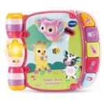 VTech Super Livre Enchanté Des Baby Loulous Rose