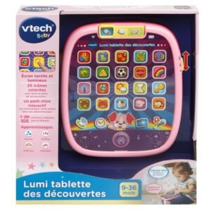VTech Lumi tablette des découvertes Rose