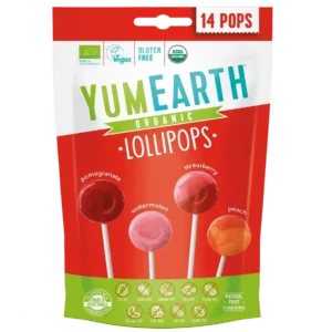 YumEarth Sucettes Bio Pops Originals