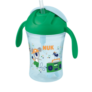 Nuk Motion Cup avec paille souple 230ml - Vert