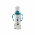 Pur Biberon avec poignée 250ml Chat - vert