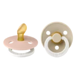 Bibs Lot de 2 Sucettes Anatomique Glow Blush / Vanilla 6-18 mois