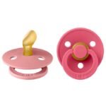 Bibs Lot de 2 Sucettes Anatomique Dusty Pink / Coral 0-6 mois