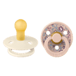 Bibs Lot de 2 Sucettes Eloise Blush Mix 0-6 mois