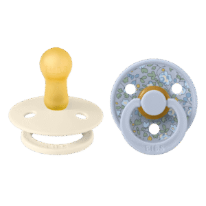 Bibs Lot de 2 Sucettes Eloise Dusty Blue Mix 0-6 mois