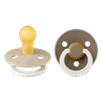 Bibs Lot de 2 Sucettes Glow Dark Oak / Vanilla 0-6 mois