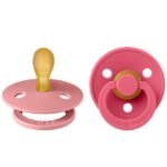 Bibs Lot de 2 Sucettes Symétrique Dusty Pink / Coral 6-18 mois