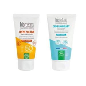 Bioregena Pack Crème Régénérante 150ml et  Crème Solaire SPF50+ Bio 40ml