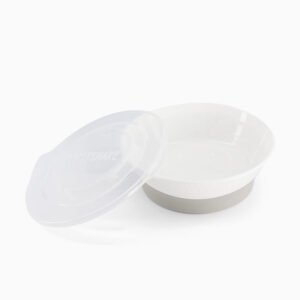 Twistshake Bol avec Couvercle - Blanc